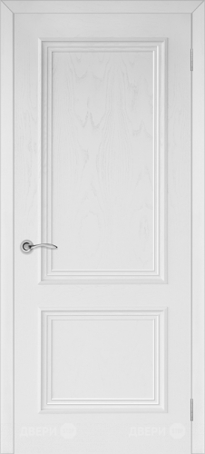 Межкомнатная дверь Валенсия-4 ПГ эмаль белая в Подольск