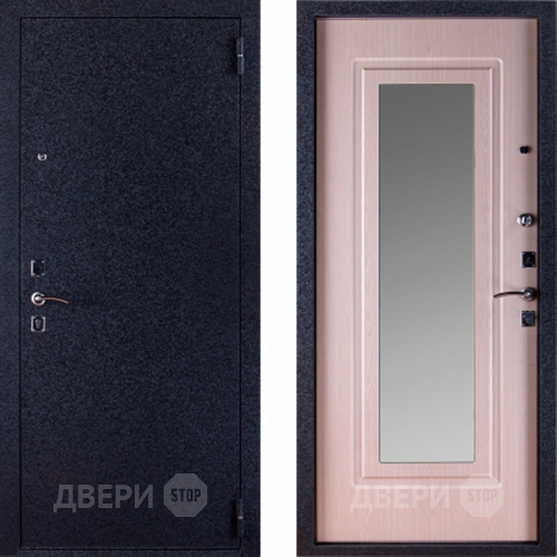 Дверь Триумф с зеркалом Беленый Дуб в Подольск
