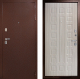 Входная металлическая Дверь Дверной Континент Рубикон - 1 Сандал Белый в Подольск