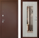 Входная металлическая Дверь (Дверной Континент) Гарант - 1 Зеркало Сандал белый в Подольск