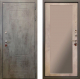 Дверь Ратибор Тетрис 3К с зеркалом Бетон светлый в Подольск