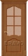 Межкомнатная дверь со стеклом Каролина (Орех) в Подольск
