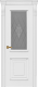 Межкомнатная дверь Диана ПО белая эмаль (мателюкс с фрезеровкой) в Подольск