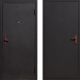 Входная металлическая Дверь ЭКО АМД-1 Чёрный шёлк  в Подольск