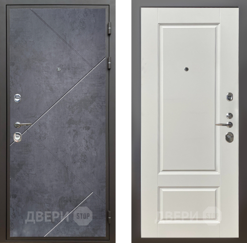 Входная металлическая Дверь Шелтер (SHELTER) Комфорт Бетон урбан индиго 5 Силк тирамиссу в Подольск