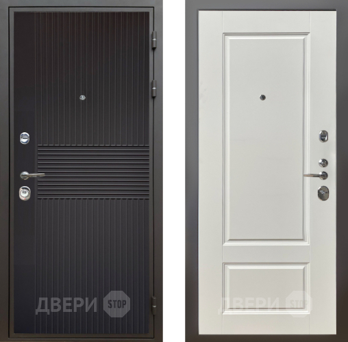 Входная металлическая Дверь Шелтер (SHELTER) Комфорт Черная шагрень 5 Силк тирамиссу в Подольск