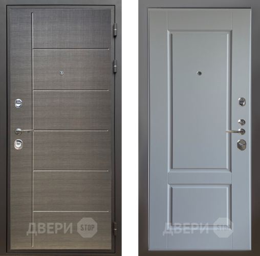 Входная металлическая Дверь Шелтер (SHELTER) Комфорт Лен сильвер 6 Силк Маус в Подольск