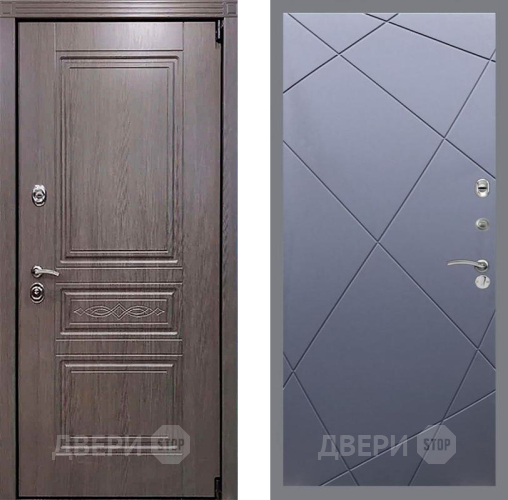 Входная металлическая Дверь Рекс (REX) Пренмиум-S FL-291 Силк титан в Подольск