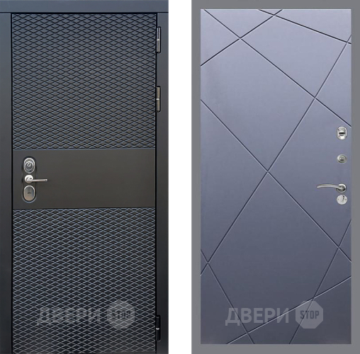 Входная металлическая Дверь Стоп БЛЭК CISA ФЛ-291 Силк титан в Подольск