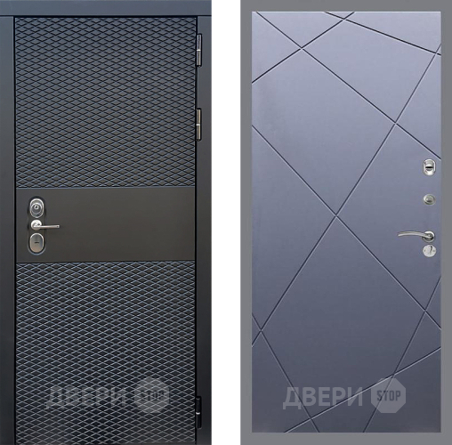 Входная металлическая Дверь Стоп БЛЭК CISA ФЛ-291 Силк титан в Подольск