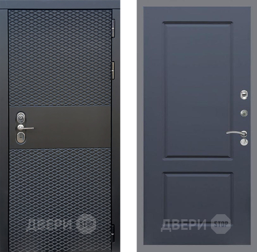 Входная металлическая Дверь Стоп БЛЭК CISA ФЛ-117 Силк титан в Подольск