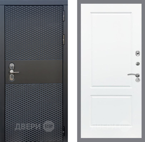 Входная металлическая Дверь Стоп БЛЭК CISA ФЛ-117 Силк Сноу в Подольск