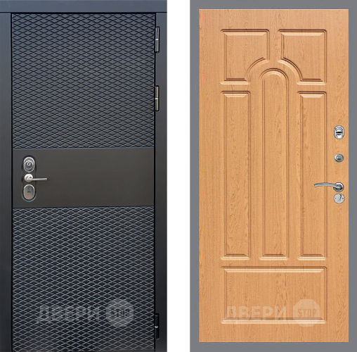 Входная металлическая Дверь Стоп БЛЭК CISA ФЛ-58 Дуб в Подольск