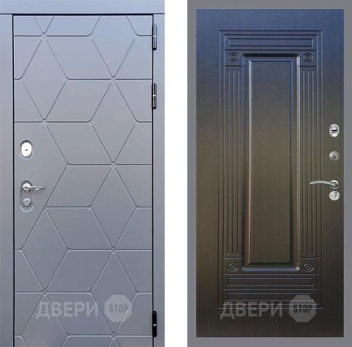 Входная металлическая Дверь Стоп КОСМО ФЛ-4 Венге в Подольск