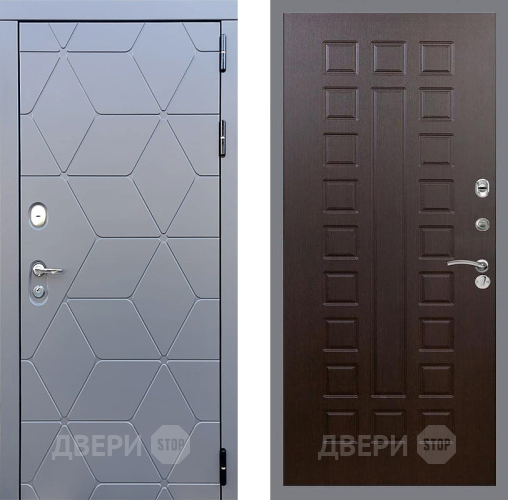 Входная металлическая Дверь Стоп КОСМО ФЛ-183 Венге в Подольск
