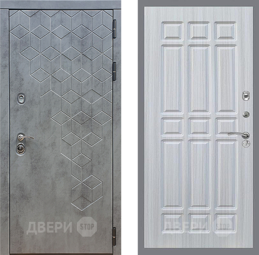Входная металлическая Дверь Стоп БЕТОН ФЛ-33 Сандал белый в Подольск