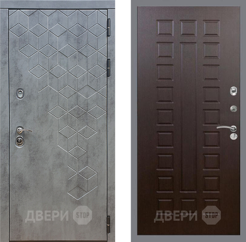 Дверь Стоп БЕТОН ФЛ-183 Венге в Подольск