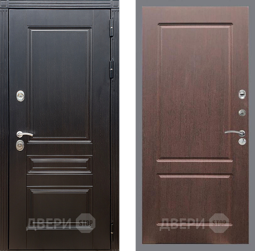 Входная металлическая Дверь Стоп МЕГАПОЛИС ФЛ-117 Орех премиум в Подольск