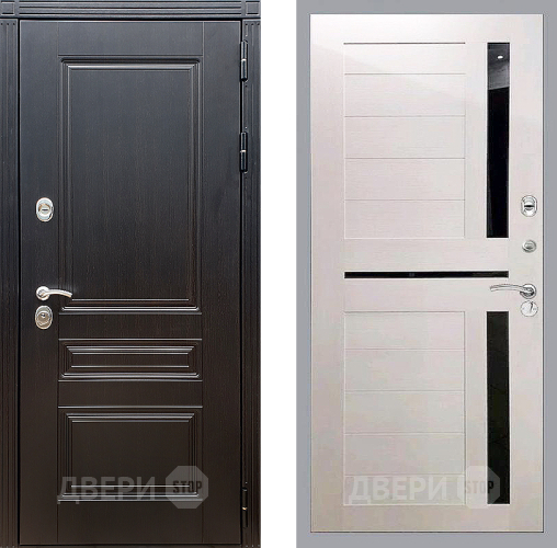 Входная металлическая Дверь Стоп МЕГАПОЛИС СБ-18 Лиственница беж в Подольск