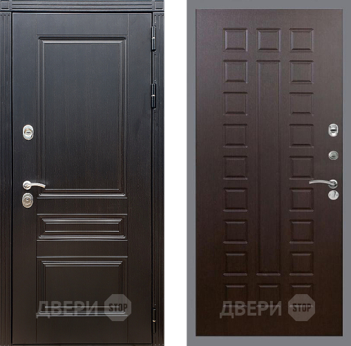 Входная металлическая Дверь Стоп МЕГАПОЛИС ФЛ-183 Венге в Подольск