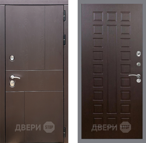 Входная металлическая Дверь Стоп УРБАН ФЛ-183 Венге в Подольск