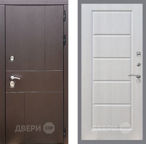 Входная металлическая Дверь Стоп УРБАН ФЛ-39 Лиственница беж в Подольск