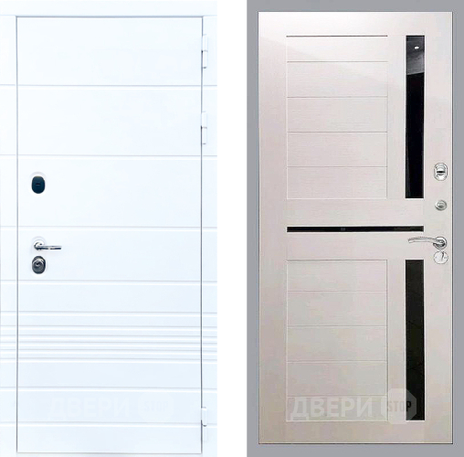 Входная металлическая Дверь Стоп ТРЕНДО СБ-18 Лиственница беж в Подольск