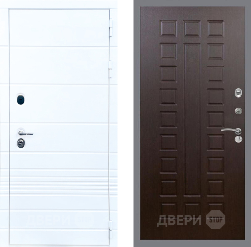 Входная металлическая Дверь Стоп ТРЕНДО ФЛ-183 Венге в Подольск