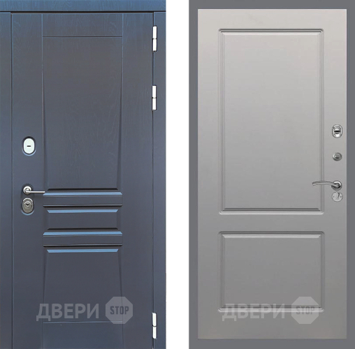 Входная металлическая Дверь Стоп ПЛАТИНУМ ФЛ-117 Грей софт в Подольск