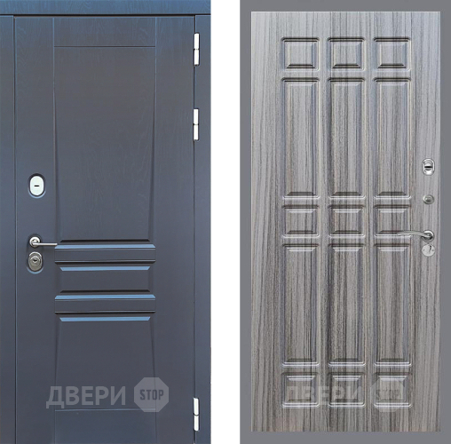 Входная металлическая Дверь Стоп ПЛАТИНУМ ФЛ-33 Сандал грей в Подольск