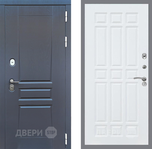 Входная металлическая Дверь Стоп ПЛАТИНУМ ФЛ-33 Силк Сноу в Подольск