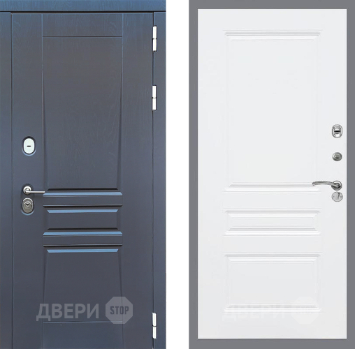 Входная металлическая Дверь Стоп ПЛАТИНУМ ФЛ-243 Силк Сноу в Подольск