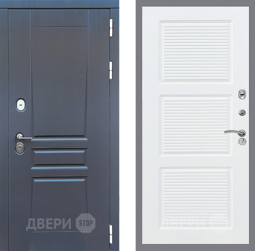 Входная металлическая Дверь Стоп ПЛАТИНУМ ФЛ-1 Силк Сноу в Подольск