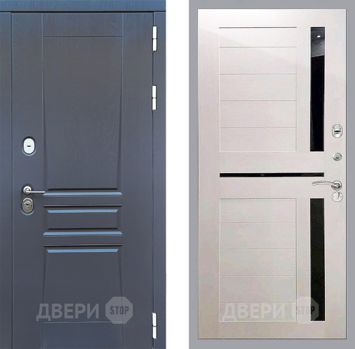 Входная металлическая Дверь Стоп ПЛАТИНУМ СБ-18 Лиственница беж в Подольск