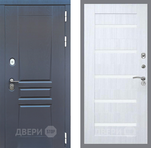 Входная металлическая Дверь Стоп ПЛАТИНУМ СБ-14 Сандал белый в Подольск
