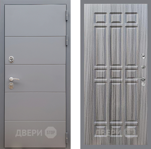 Входная металлическая Дверь Стоп АРТ ГРАФИТ ФЛ-33 Сандал грей в Подольск