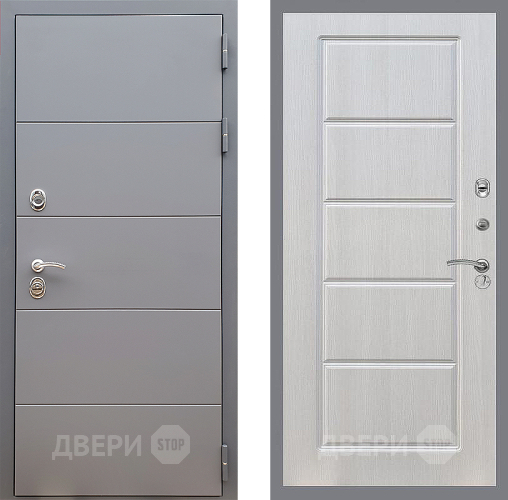 Входная металлическая Дверь Стоп АРТ ГРАФИТ ФЛ-39 Лиственница беж в Подольск
