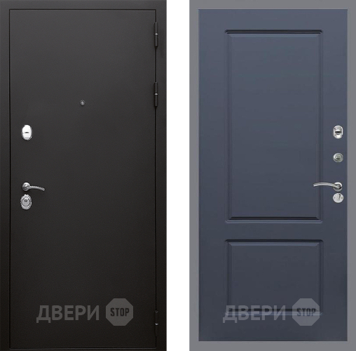 Входная металлическая Дверь Стоп КЛАССИК Шагрень ФЛ-117 Силк титан в Подольск