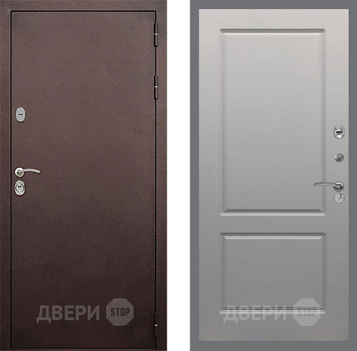 Дверь Стоп КЛАССИК Медь ФЛ-117 Грей софт в Подольск