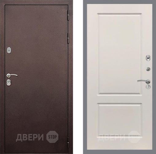 Входная металлическая Дверь Стоп КЛАССИК Медь ФЛ-117 Шампань в Подольск