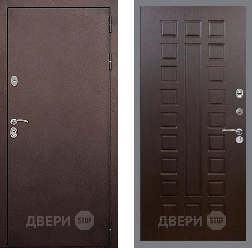 Входная металлическая Дверь Стоп КЛАССИК Медь ФЛ-183 Венге в Подольск