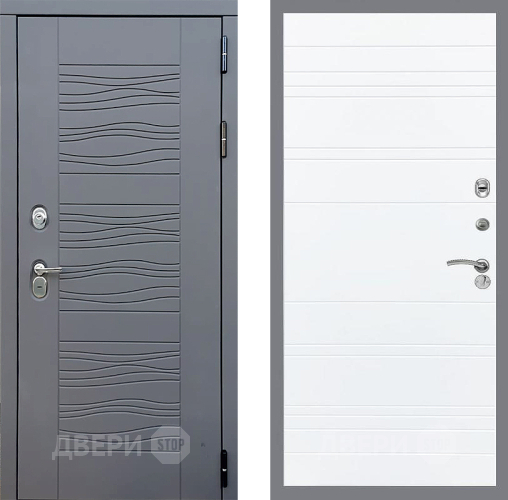 Входная металлическая Дверь Стоп СКАНДИ Лайн Силк Сноу в Подольск