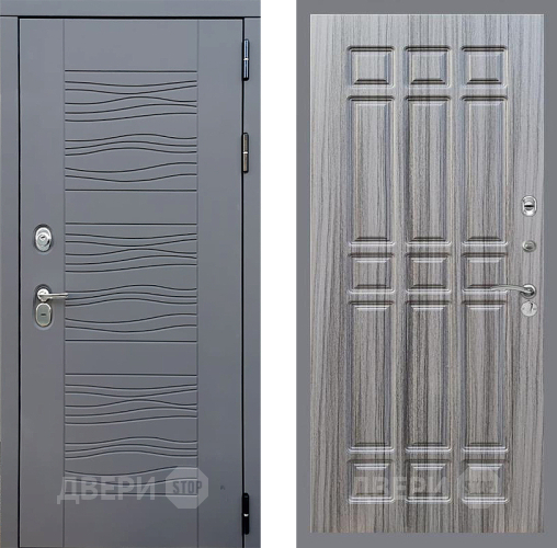 Входная металлическая Дверь Стоп СКАНДИ ФЛ-33 Сандал грей в Подольск