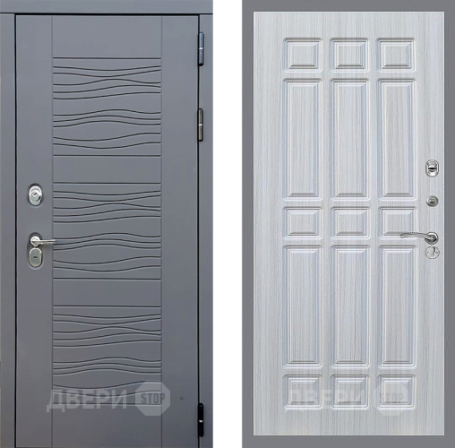 Входная металлическая Дверь Стоп СКАНДИ ФЛ-33 Сандал белый в Подольск