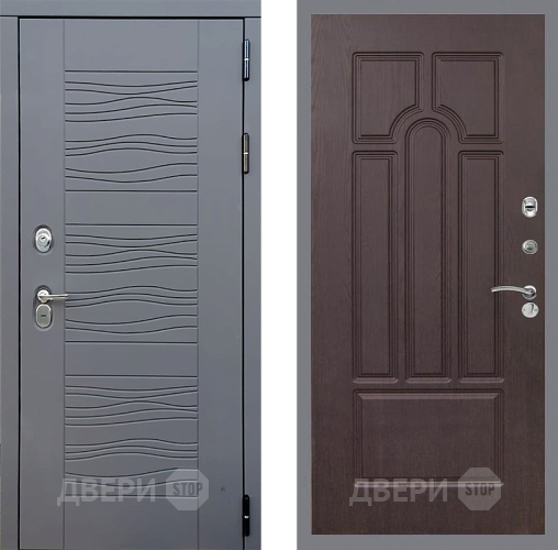 Входная металлическая Дверь Стоп СКАНДИ ФЛ-58 Венге в Подольск