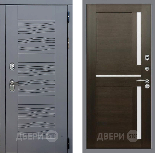 Входная металлическая Дверь Стоп СКАНДИ СБ-18 Венге в Подольск