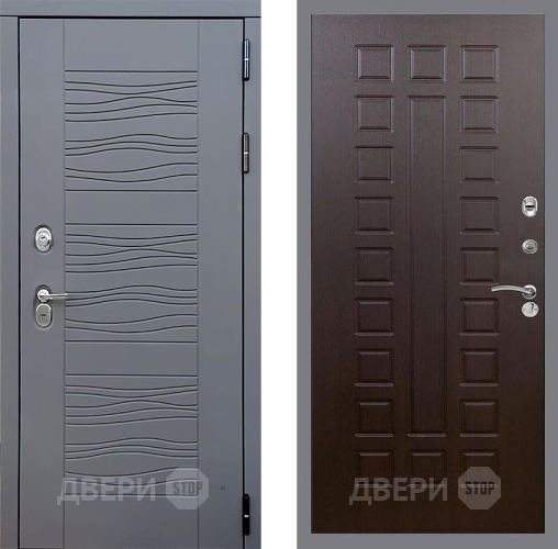 Входная металлическая Дверь Стоп СКАНДИ ФЛ-183 Венге в Подольск