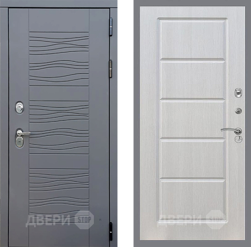 Входная металлическая Дверь Стоп СКАНДИ ФЛ-39 Лиственница беж в Подольск