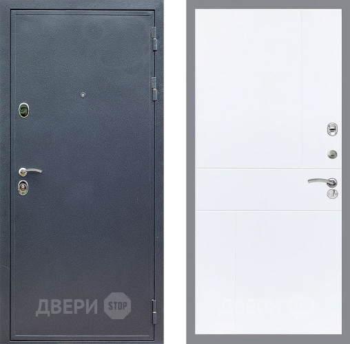 Входная металлическая Дверь Стоп СИЛЬВЕР ФЛ-290 Силк Сноу в Подольск