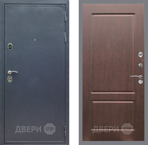 Входная металлическая Дверь Стоп СИЛЬВЕР ФЛ-117 Орех премиум в Подольск